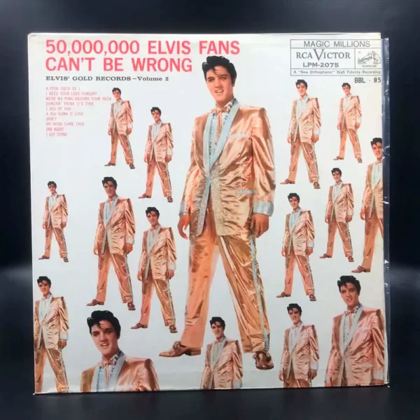 Elvis Presley – 50.000.000 Elvis Fans Can't Be Wrong (Elvis' Gold Records, Vol. 2)