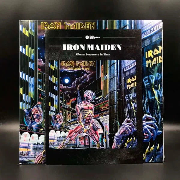 Iron Maiden - Somewhere In Time - Edição Argentina