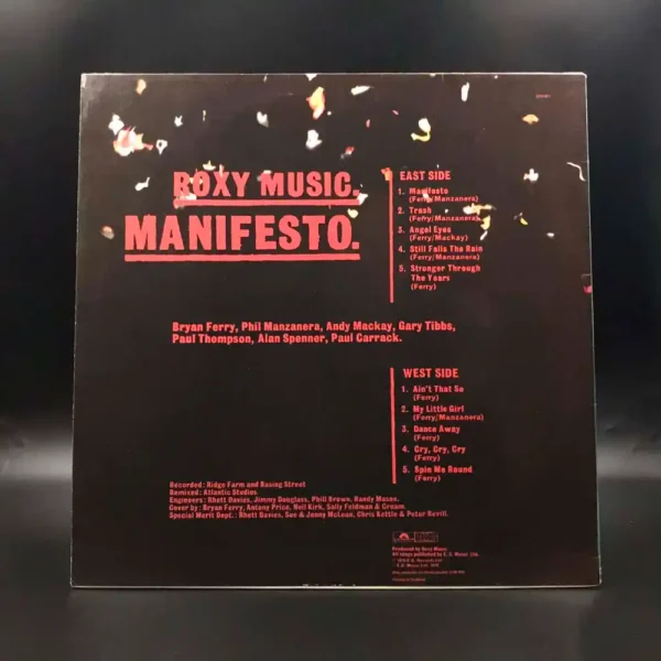 Roxy Music - Manifesto