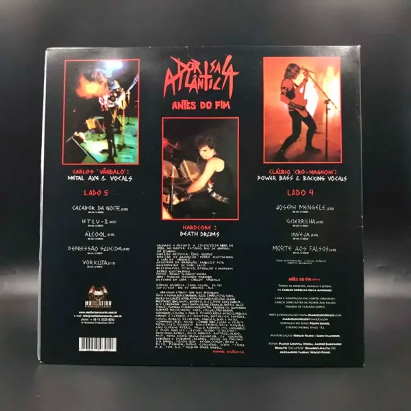 Dorsal Atlântica - Antes Do Fim (Red Vinyl)