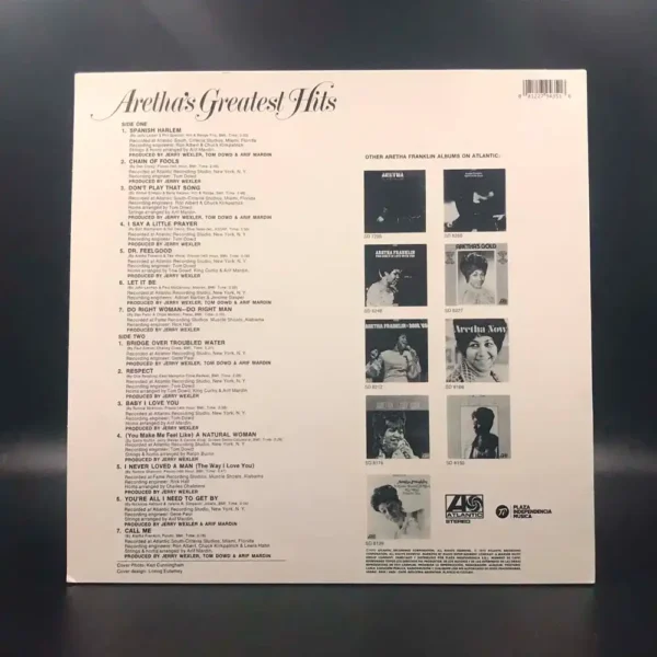 Aretha Franklin - Aretha's Greatest Hits - Edição Argentina