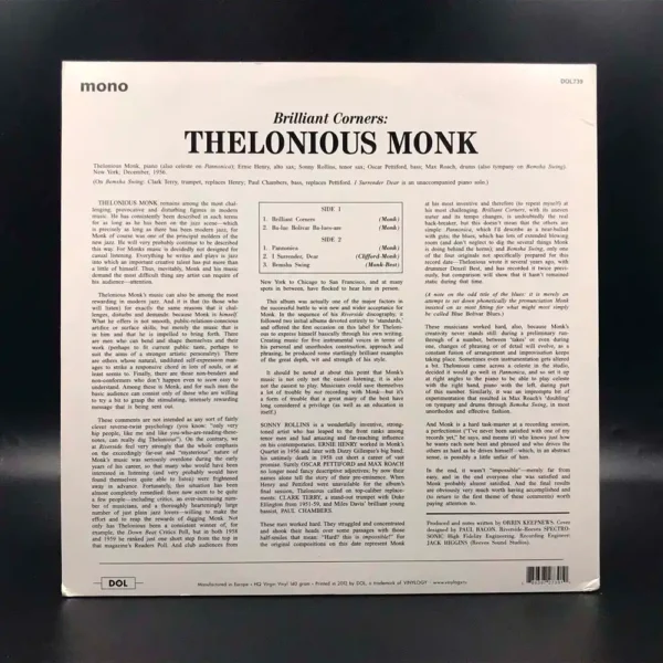 Thelonious Monk - Brilliant Corners