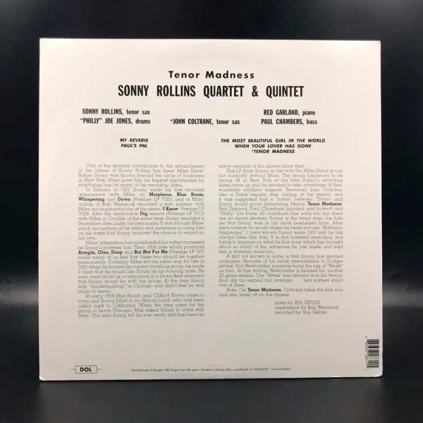 Sonny Rollins Quartet - Tenor Madness