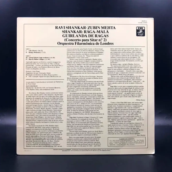 Ravi Shankar, Zubin Mehta & London Philharmonic Orchestra – Shankar: Rāga-Mālā (Sitar Concerto No. 2)