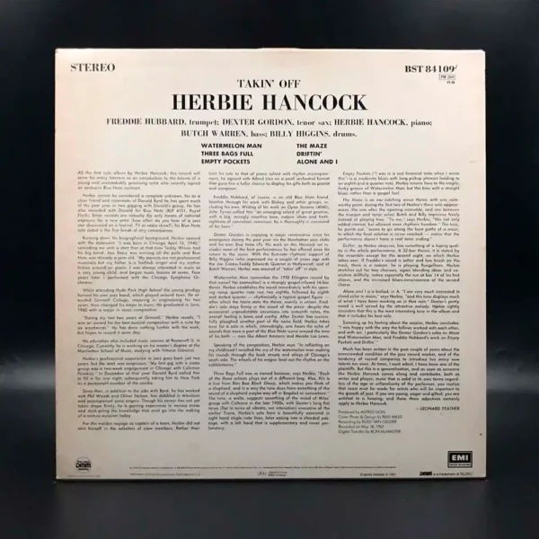 Herbie Hancock - Takin' Off