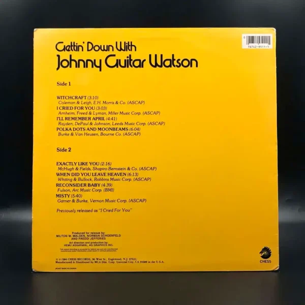 Johnny Guitar Watson - Gettin' Down With