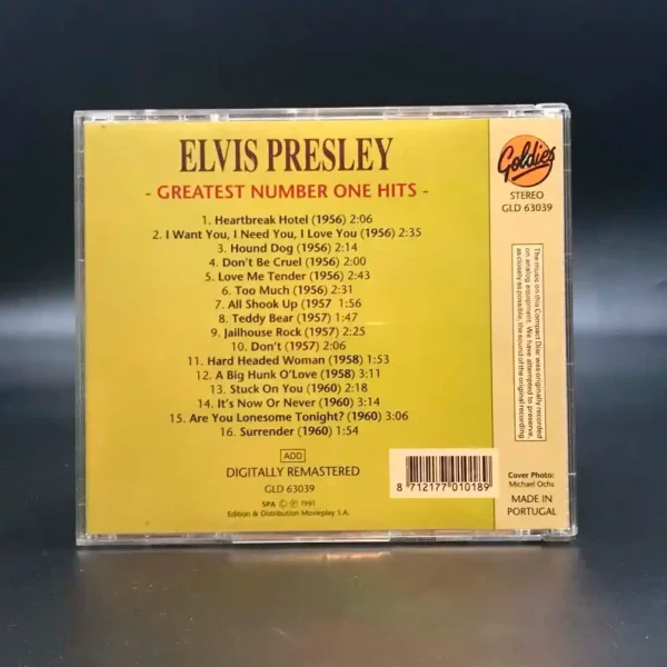 Elvis Presley - Greatest Number One Hits