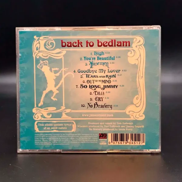 James Blunt - Back To Bedlam