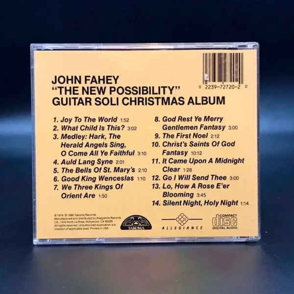 John Fahey - The New Possibility: John Fahey's Guitar Soli Christmas Album