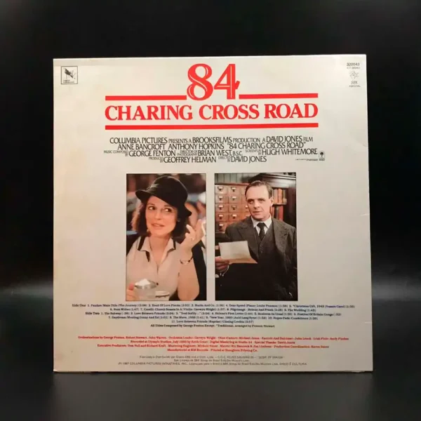 Nunca Te Vi, Sempre Te Amei / 84 Charing Cross Road  (George Fenton)