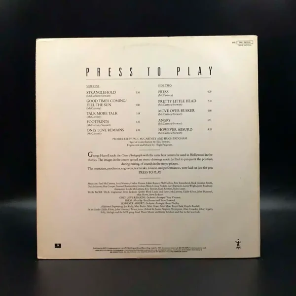 Paul McCartney - Press To Play