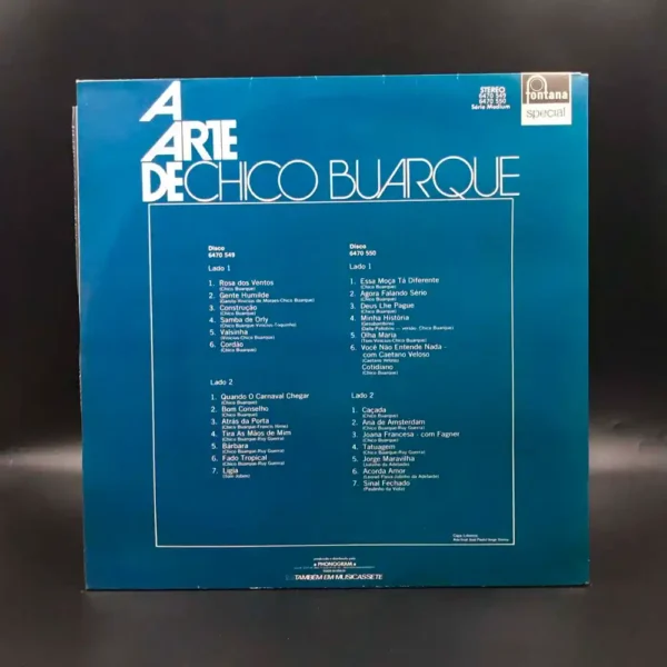 Chico Buarque - A Arte De Chico Buarque (2 LPs)