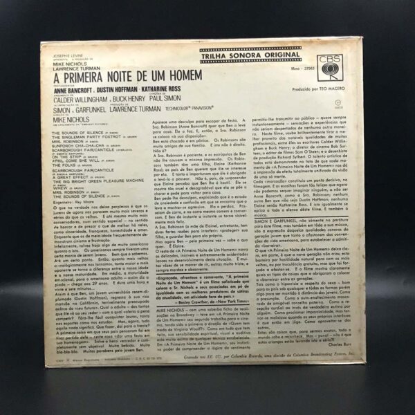 Simon & Garfunkel - A Primeira Noite De Um Homem