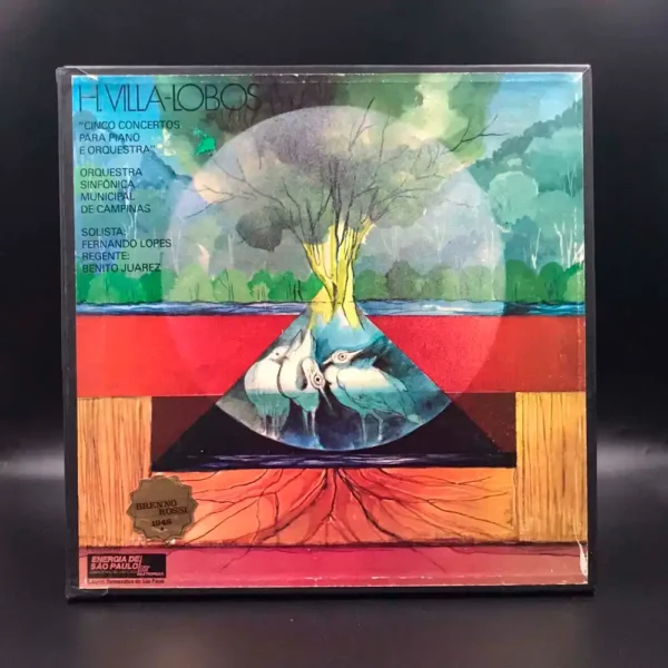 Villa-Lobos, Fernando Lopes - Cinco Concertos Para Piano e Orquestra (4 LPs)