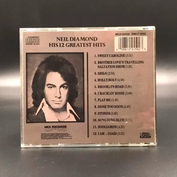 Neil Diamond - His 12 Greatest Hits