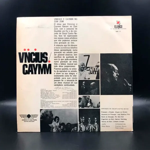 Vinicius De Moraes & Dorival Caymmi - No Zum Zum