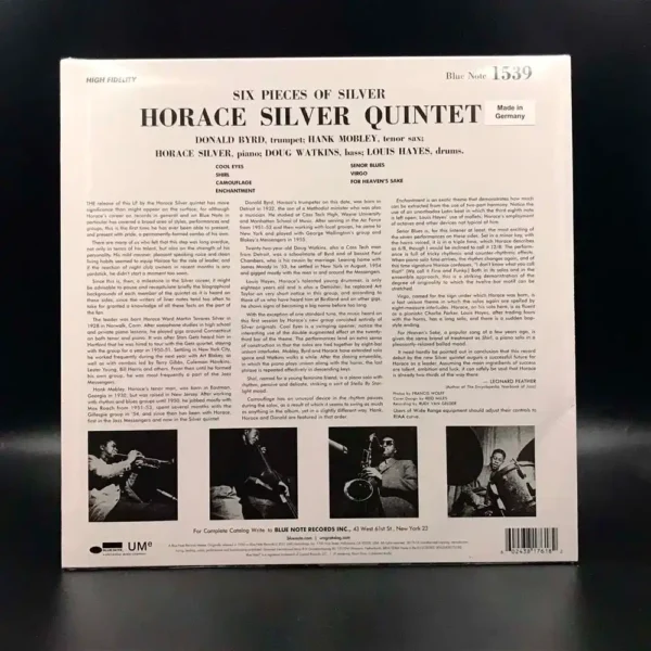 Horace Silver - 6 Pieces Of Silver