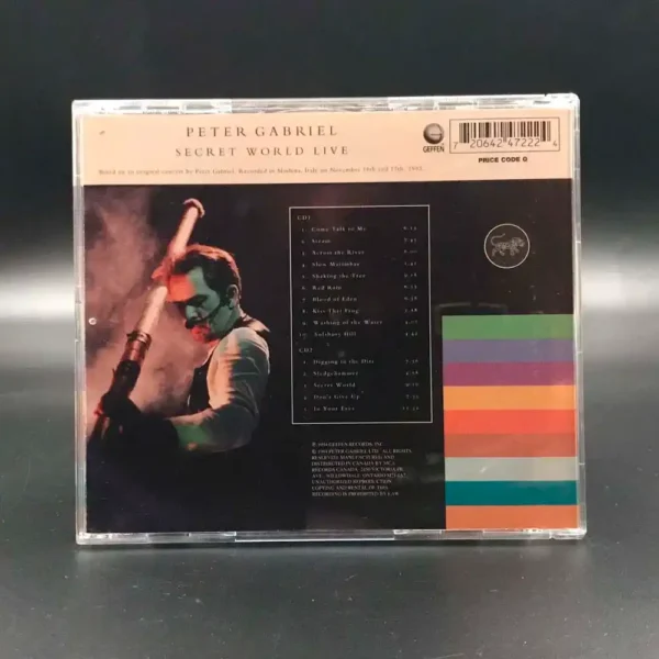 Peter Gabriel - Secret World Live (2 CDs)