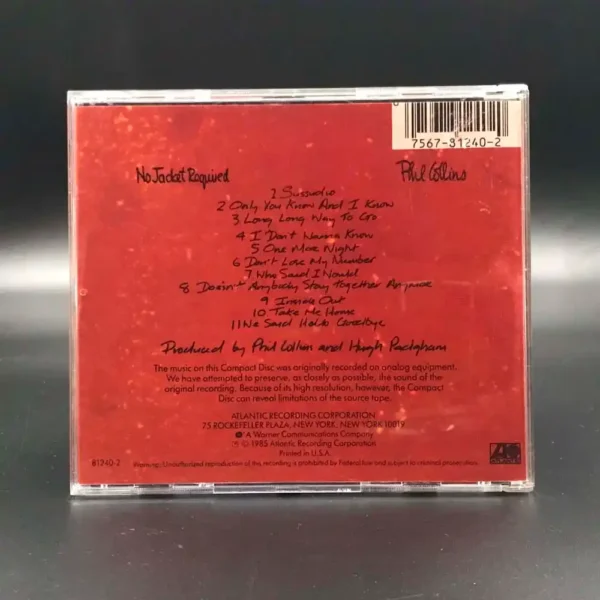 Phil Collins - No Jacket Required