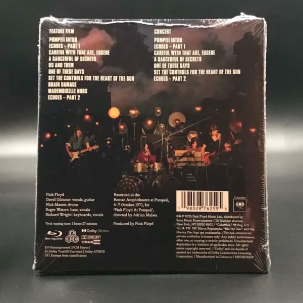 Pink Floyd - At Pompeii MCMLXXII (Blu-Ray)
