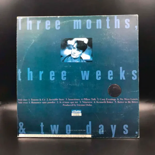 Bill Pritchard - Three Months, Three Weeks & Two Days