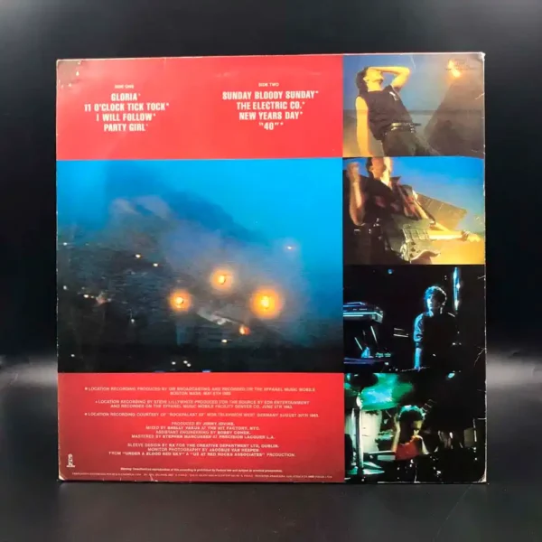 U2 - Under A Blood Red Sky