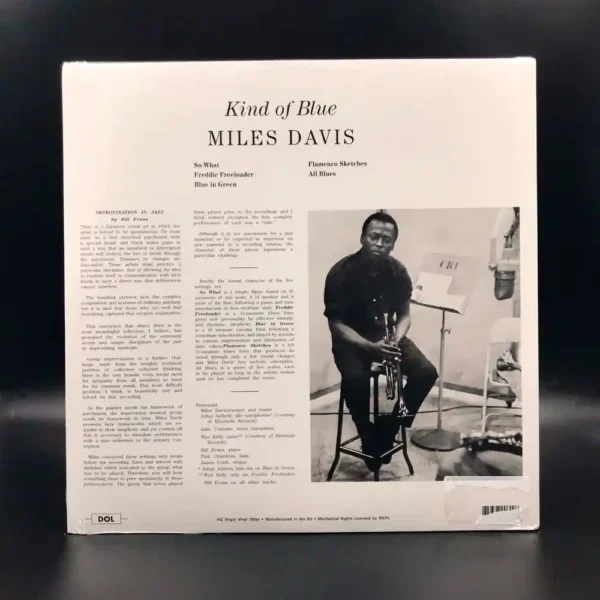 Miles Davis - Kind Of Blue (Blue Vinyl)