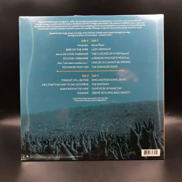 Leonard Cohen - Live At The Isle Of Wight 1970 (2 LPs)