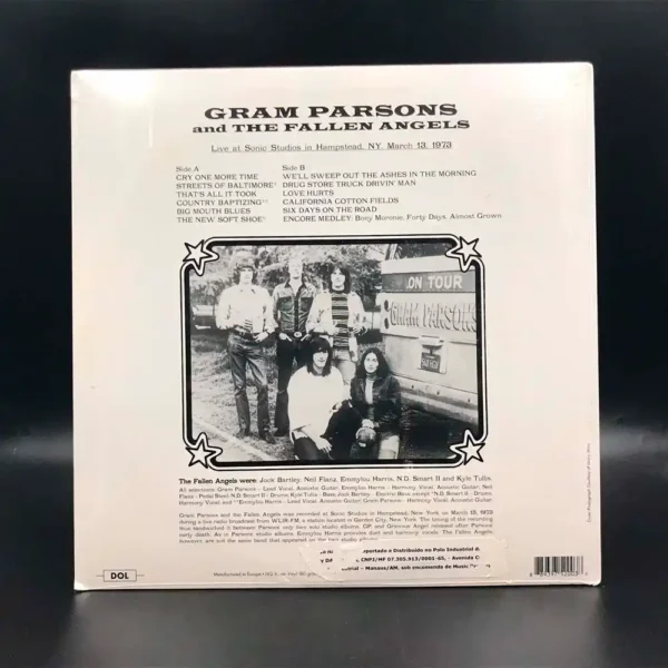 Gram Parsons And The Fallen Angels - Live Sonic Studio, Hampstead, NY, 1973