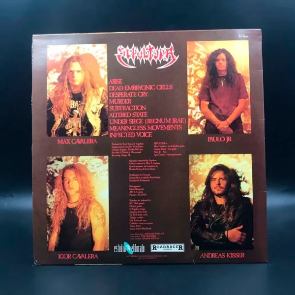 Sepultura - Arise (Rough Mixes)