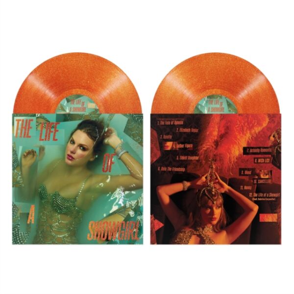 Taylor Swift - The Life Of A Showgirl (Orange Glitter Vinyl)