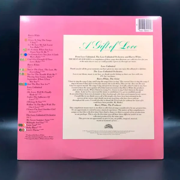 Barry White / Love Unlimited - The Best Of Our Love (2 LPs)