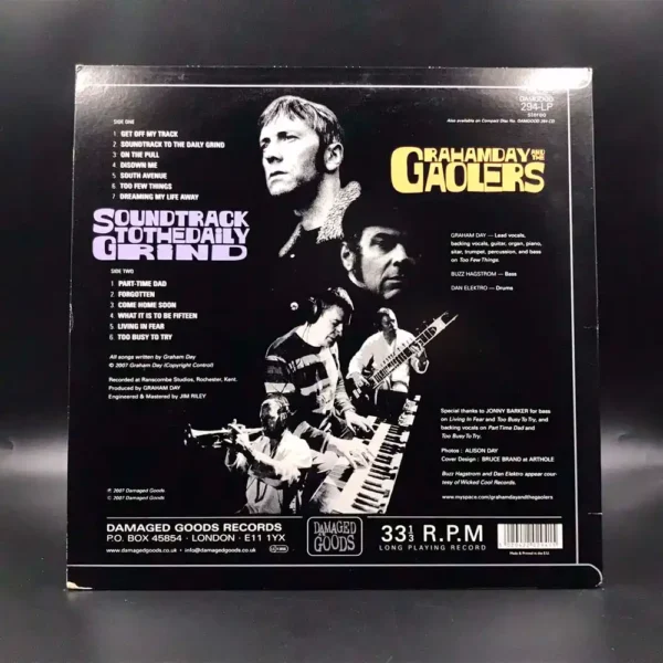 Graham Day And The Gaolers - Soundtrack To The Daily Grind