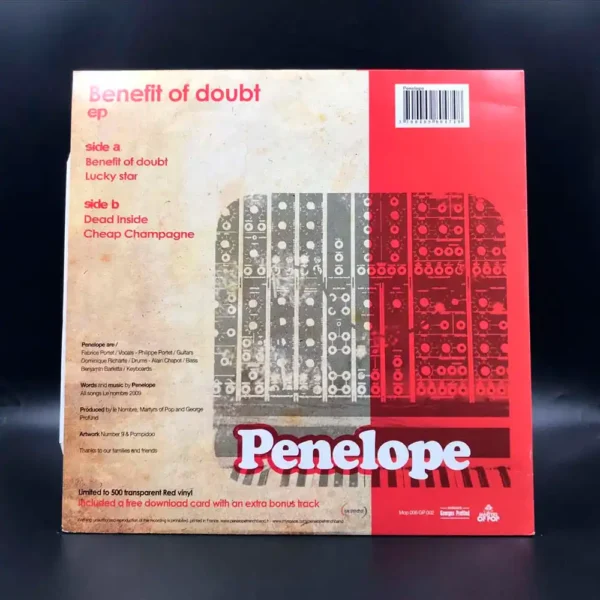 Penelope - Benefit Of Doubt (Red Vinyl)