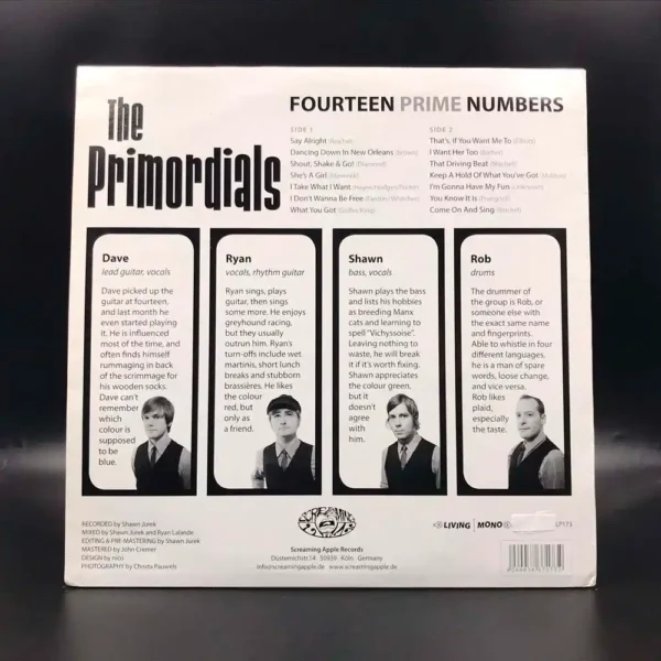 Primordials - Fourteen Prime Numbers