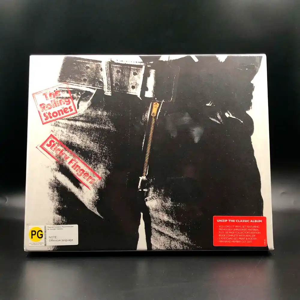 Rolling Stones - Sticky Fingers (3 CDs, DVD + 7")