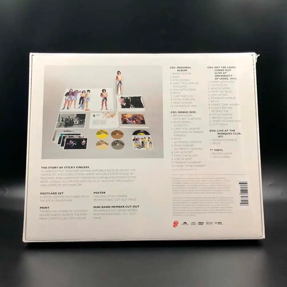 Rolling Stones - Sticky Fingers (3 CDs, DVD + 7")