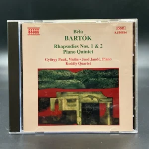 Bartók - Rhapsodies Nos. 1 & 2, Piano Quintet