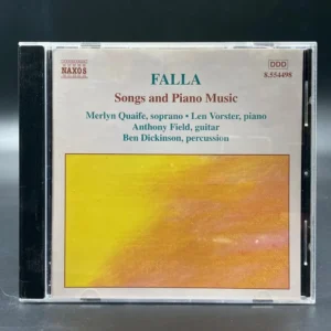 De Falla -  Songs And Piano Music