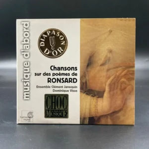 Ensemble Clément Janequin – Chansons Sur Des Poèmes De Ronsard