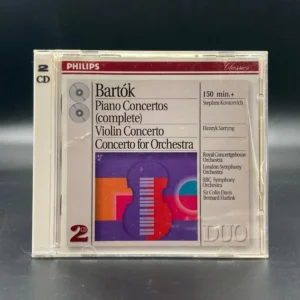 Bartók - The Piano Concerto, Violin Concerto for Orchestra (2 CDs)
