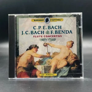 C.P.E. Bach, J.C. Bach, F. Benda - Flute Concertos