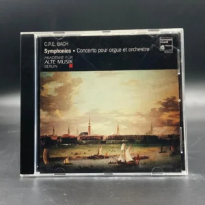 C.P.E. Bach - Symphonies, Concerto Pour Orgue Et Orchestre