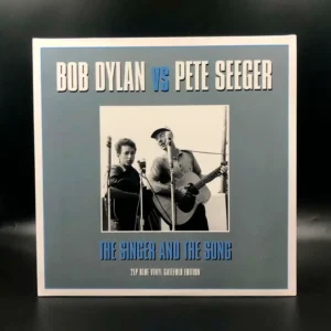 Bob Dylan vs Pete Seeger - The Singer And The Song (2 LPs - Vinil Azul)