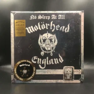 Motörhead - Nö Sleep At All (Vinil Transparente com "Splatter" Branco e Preto)