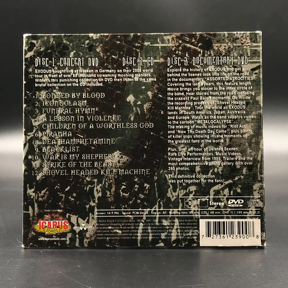 Exodus - Shovel Headed Tour Machine: Live At Wacken (CDs + 2 DVDs)