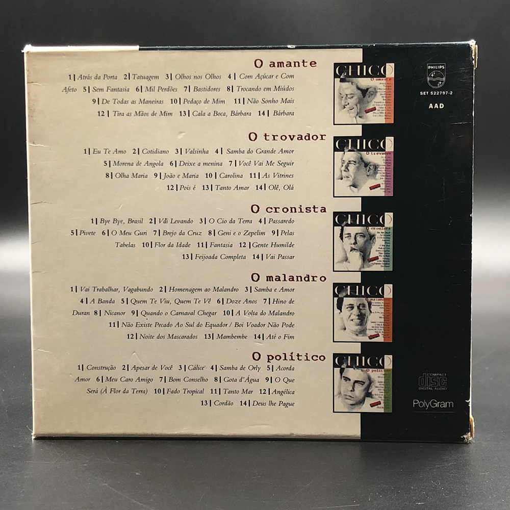 Chico Buarque - Chico 50 Anos (5 CDs)