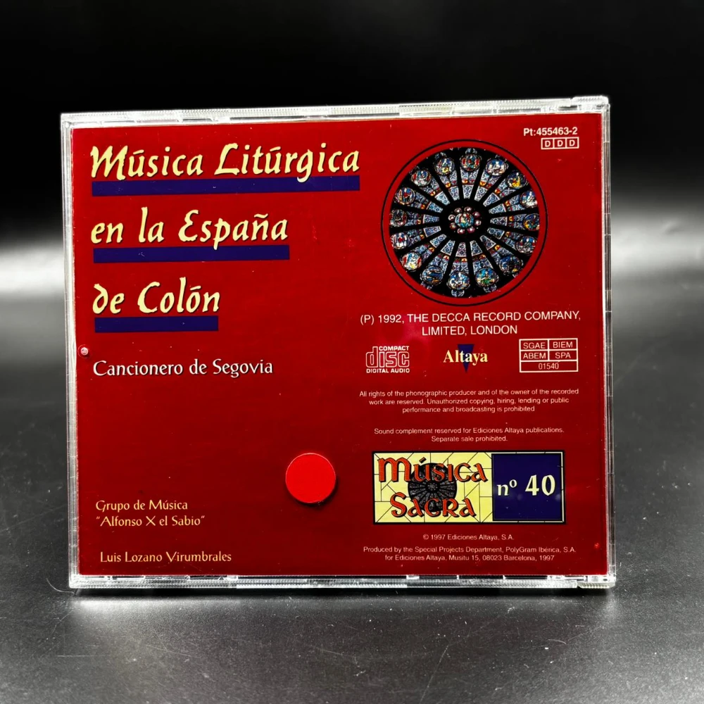 Música Litúrgica na Espanha de Colombo