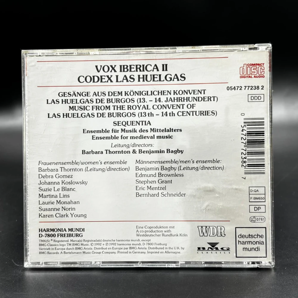 Sequentia – Vox Iberica II, Codex Las Huelgas