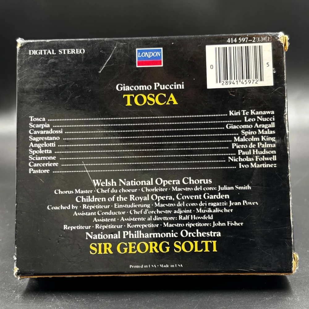 Puccini - Tosca (2 CDs)